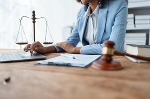 attorney gavel paperwork